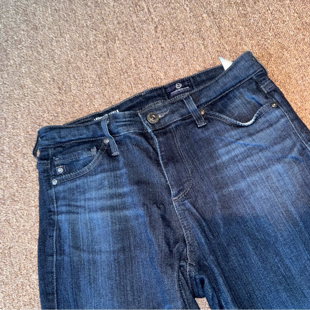AG Adriano Goldschmied dark wash Legging Ankle super skinny womens sz 25R